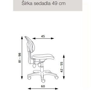 stolička Softy