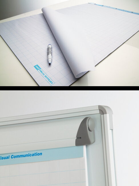 Papierový blok Flipchart, 2x50listov
